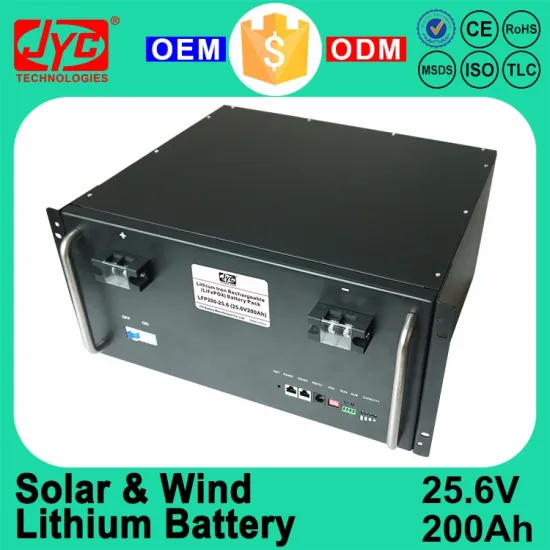 Cycle Life >2000 cycles Solar Energy Storage LiFePO4 Battery 24V 200Ah be from Lithium iron Phosphate Battery