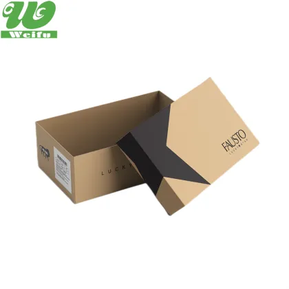Timberland Cardboard Packaging Shoes Box Folded
