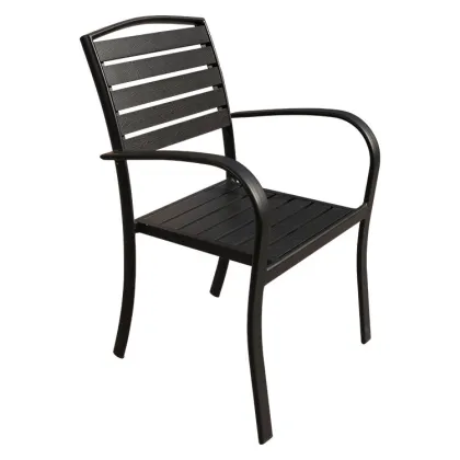 Alu Table and Aluminum Chair Outdoor Quartet