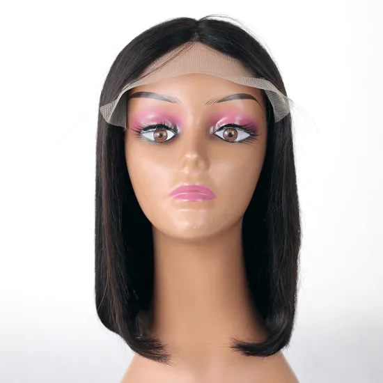 Factory Price Wholesale 100% Human Hair Lace Front BOB Wigs