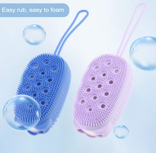 Scalp Shampoo Brush with Soft Silicon Brush Head