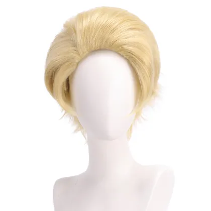 Men's Lucifer Morningstar Cosplay Wig from Hazbin Hotel