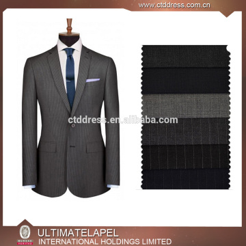 100% wool 3 buttons custom half canvas men blazer slim fit