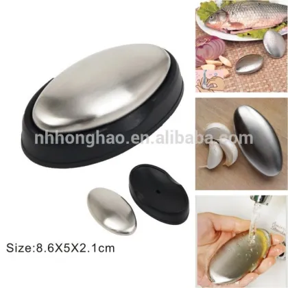 Odor removing mini laundry stainless steel soap