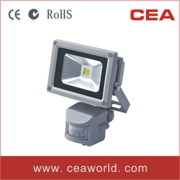 10W LED Floodlight with PIR Motion Sensor (LFL2-10)