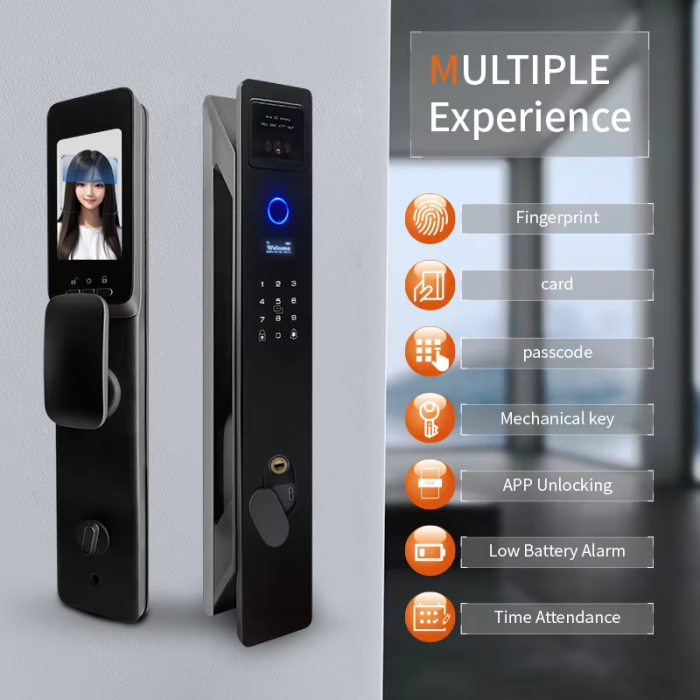 Inteligente 3D Card Tuya Docke Door Lock