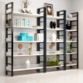 Projeto Modern Wood Shelf Bookcase Wall