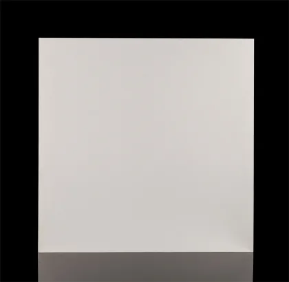 Infoland Ceramics Double Loading Full Body Porcelain White Tile Floor Ceramic Tile