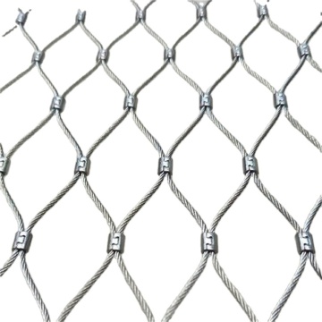 Factory Sale Wire Rope Mesh / Stainless Steel Rope Mesh for Animals