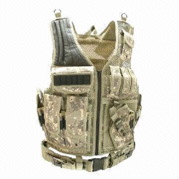 Water-resistant Safety Vest with Multiple Utility Pouches