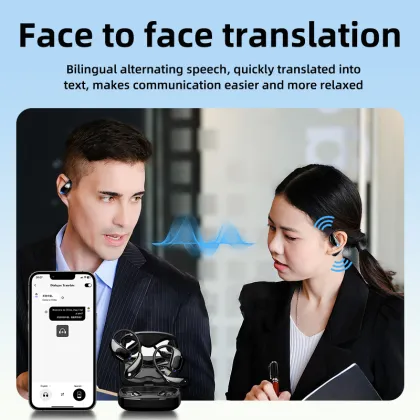 OWS wireless AI intelligent translation earphone