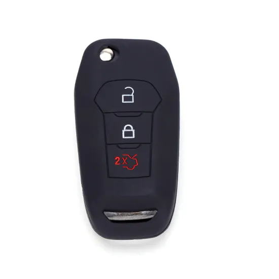 Silicone remote key fob holder protector