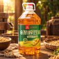 Traditionelle Methode zum Pressen von Sojaöl