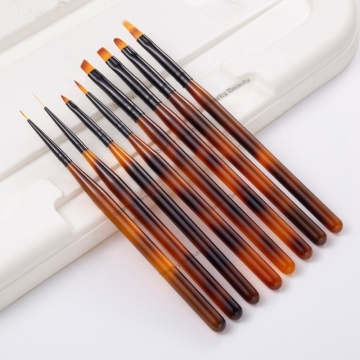 Amber Handle Nail Care Paint Pen Set for Girls
