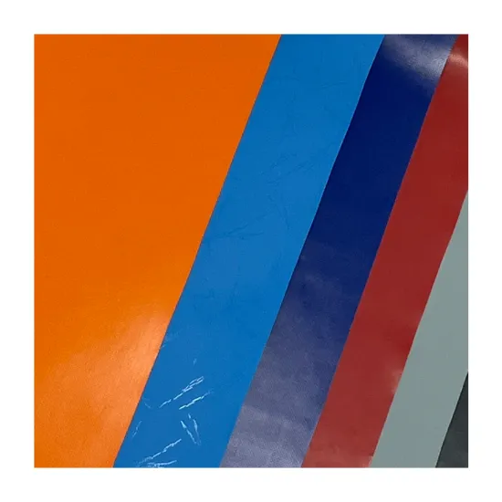 GAODA PVC Coated Fabric Warp-Knit or Woven Base Tarpaulin Roof Membrane