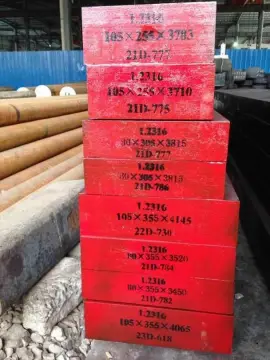plastic alloy steel 3Cr2Mo / SKT3 mold steel flat bar