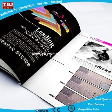 High quality of luxury creative coloring printed catalog