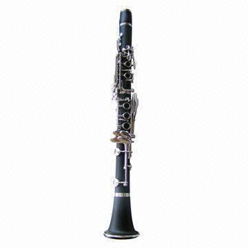 Rubber Body 17K C Tone Clarinet, Customized Specifications are Accepted