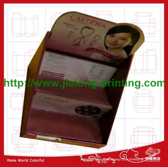 40 years experiences to produce printed custom counter display box