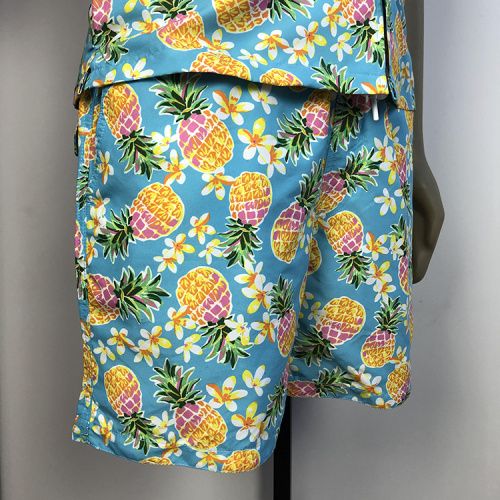 Hawaii Style Printed Patterned Men Beach Shorts