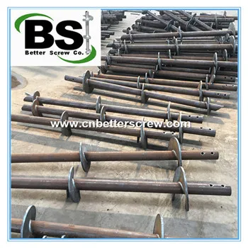 square tubular shaft helical pier/round shaft helical pier