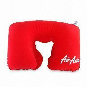 Inflatable Beach Cushion/Pillow, Made of PVC, Customized Sizes are Welcome