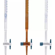 Burette Schellbach avec Blue Line et PTFE Stopcock