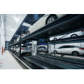 Sistema de estacionamiento automático en movimiento de placa plana