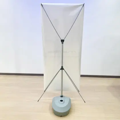 X stand banner Double-sided X display rack