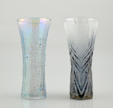Glass Vase with Beautiful Printing