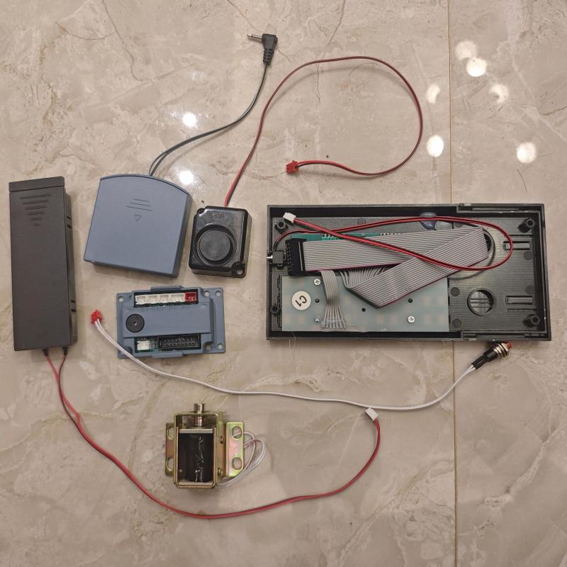LCD Display Digital Door Lock