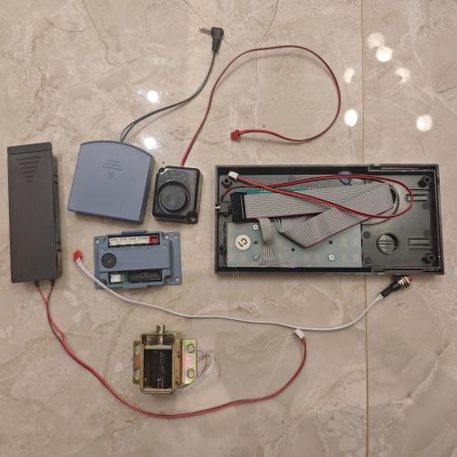 Liquid crystal digital electronic home safe lock