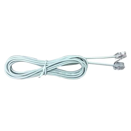 6p2c Round Phone Cords Rj11 Cable