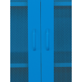 40 -дюймовый металлический шкаф с сетчатыми дверями