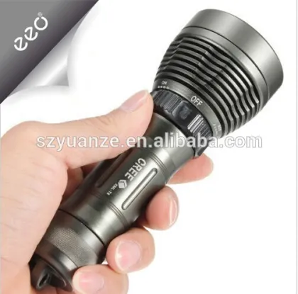 led diving torch flashlight, led flashlight, led torch light