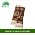 Теплые питательные гранулы женьшеня и имбиря