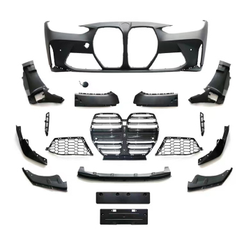 Complete Body Kit: 4 Series G22 Coupe Upgrade to M4 Front Bumper, Rear Bumper, Side Skirts, Front Grille, Rear Diffuser