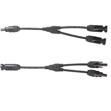 TUV CE-zertifizierter flammretardanter Solar-Y-Typ-Steckeradapter