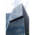 Vertikale freiliegende horizontale Versteckglasvorhangwand