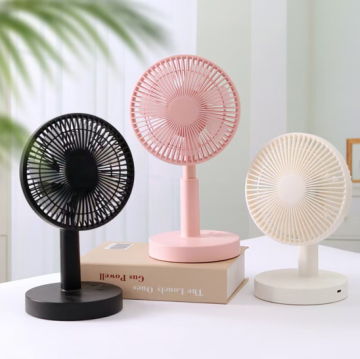 Desktop Brushless Lifting & Rechargeable Oscillating Fan