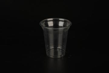 11oz disposable pet plastic cup with lid