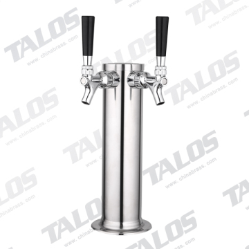 3" double way beer tower 1042204-00,polished