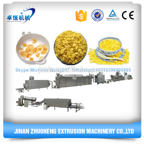 Sweety taste automatic processing line corn flakes production machine