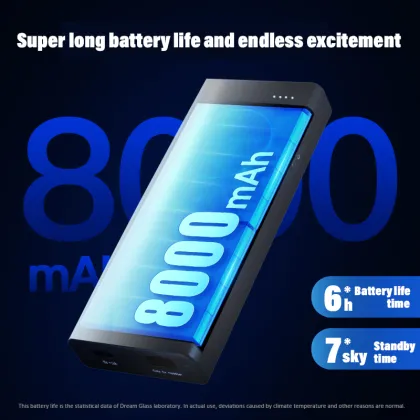 158 Inch AR Hardware: 4K HD Shooting Smart Remote Control Glasses with 3D Style Camera, Advanced AR+AI Video Technology, and Riding Glasses