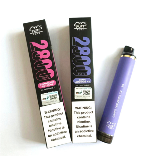 Vape descartável Hungria Puff Flex 2800 Puffbar