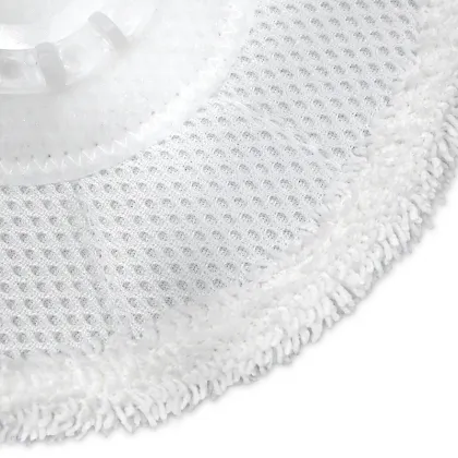 Multi-Color Elastic Sticky Bionaire Steam Mop Pads and Flat Mop Pad Holder for Shark and Bissell Spin Wave Mops