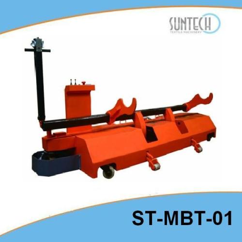 Motorized Warp Beam Lift and Transport Trolley