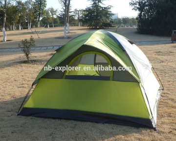 American camping tent / 3-person dome tent / outdoor tent camping