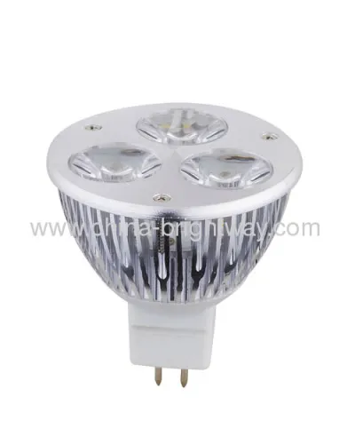 Mr16 Led Spotlight 3x1w 