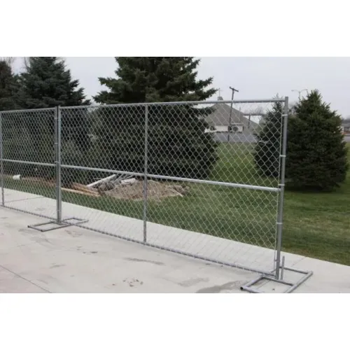 Portable Chain Link Fence Construction Sites Use Chain Link Temporary Fencing Factory